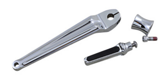 Performance Machine 0034-1080-CH Contour Shift Lever and Spacer - Toe Shifter - Chrome