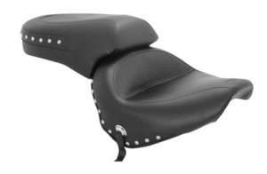 Mustang 75266 Wide Touring One-Piece Seat - Studded