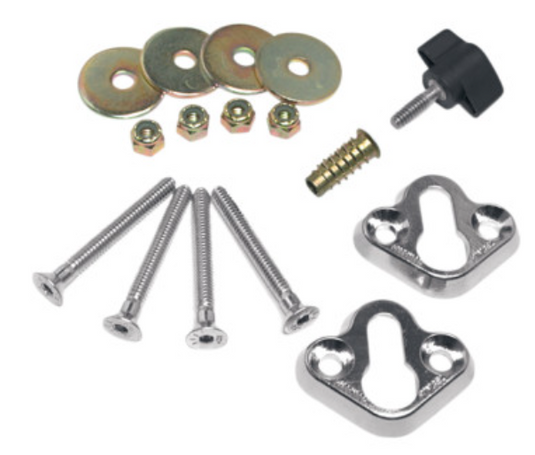 Pingel WC-MD010T Extra Mounting Hardware for Removable Wheel Chock
