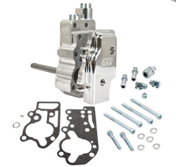 S&S Cycle 31-6206 Billet Oil Pump Kit with Standard Cover