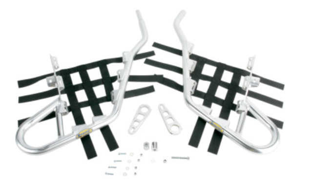 Motorsport Products 81-8101 EZ-FIT Nerf Bars - Silver