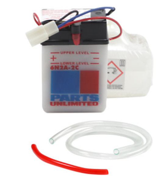 Parts Unlimited 2113-0116 6V Conventional Battery Kit