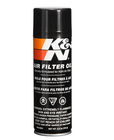 K&N Engineering 99-0504 Air Filter Oil - 6.5oz. Aerosol Can