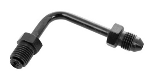 Goodridge P690-03BK Universal Short 90deg. Tube Adapter - Ebony