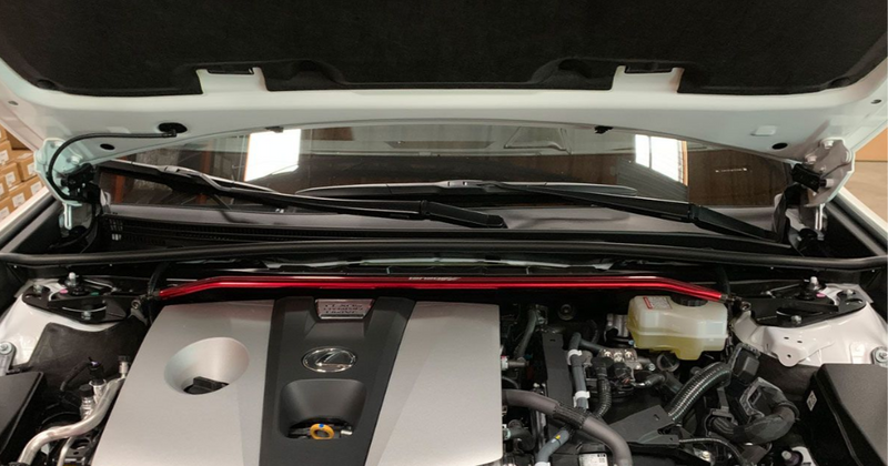 Load image into Gallery viewer, Tanabe TTB198F TAN Strut Tower Bars - Front
