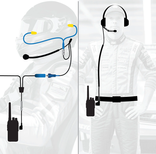 Rugged Radios OFFROAD-RDH-U RGD Single Headsets