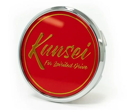 Kansei K-CP-GOLD-RED-GEL KAN Center Caps