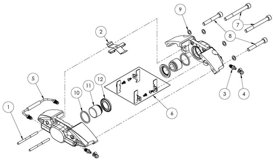 Stoptech 42.100.0055 ST Hardware
