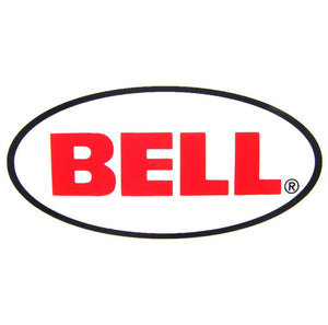 Bell Helmets 112253 Bell Oval Stickers - 80mm/25pk