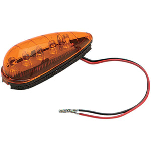 K&S Technologies 25-8900 Teardrop Marker Lights - Amber - LED