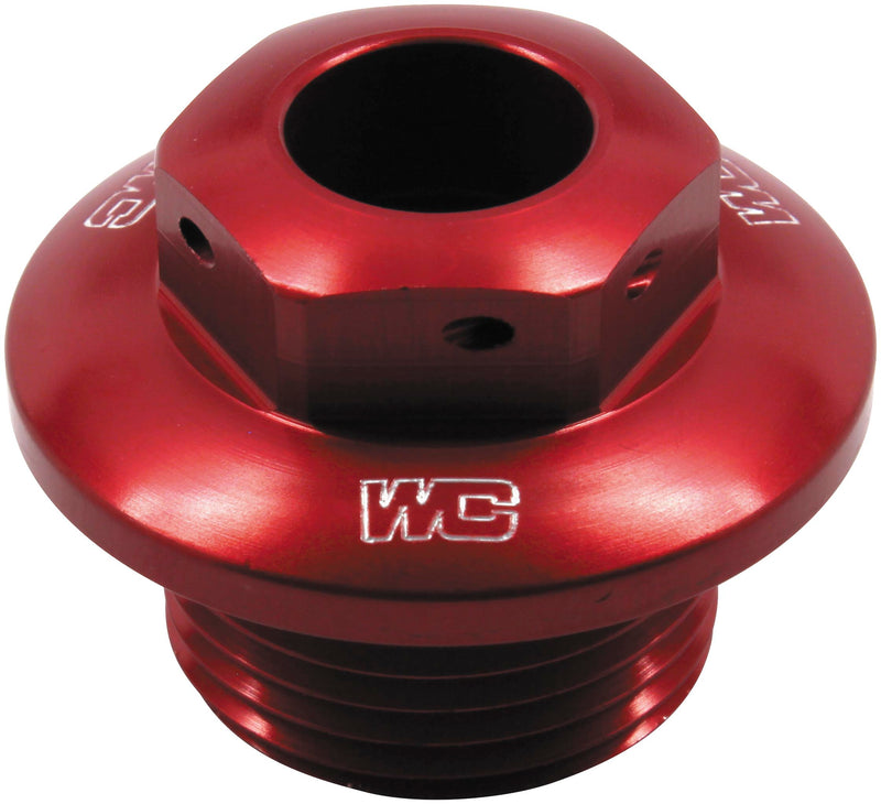 Works Connection 24-405 Steering Stem Nut - Red