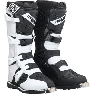Moose Racing Qualifier MX Boots White