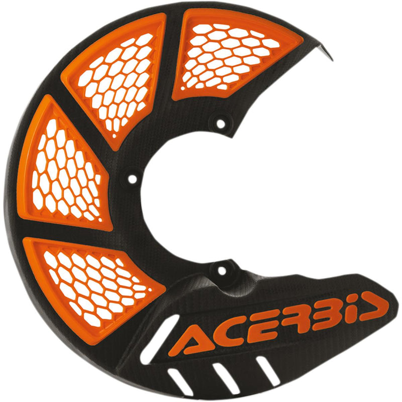 Acerbis 2630555229 X-Brake Mini Disc Cover - Black/16 Orange