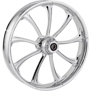 RC Components 23375-9031A124C Revolt Forged Front Wheel Dual Disc - 23in. x 3.75in. - Chrome