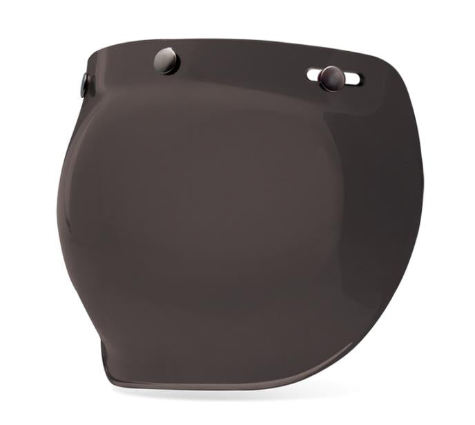Bell Helmets 7018134 PS 3-Snap Bubble Shield for Custom 500 Helmet - Dark Smoke